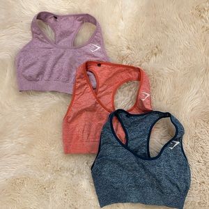 Gymshark Sports Bra Lot - Small